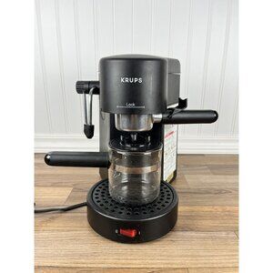 KRUPS 871 Household Expresso Coffee Maker 120v 800w 60Hz Black & Accessories
